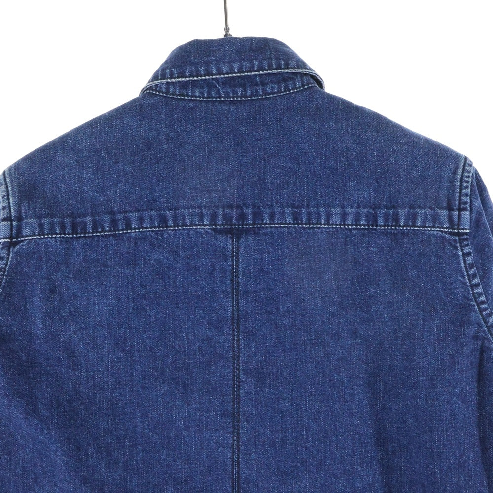 CHROME HEARTS(クロムハーツ) LOOSEENDS LS ルーズエンド 袖クロスパッチ クロスボールボタン デニム長袖シャツ インディゴ