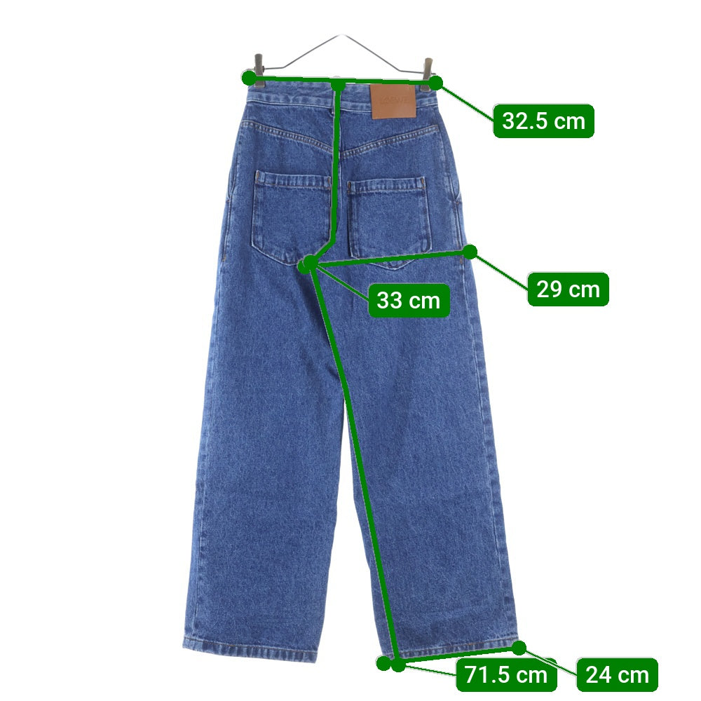 LOEWE(ロエベ) ANAGRAM BAGGY アナグラム バギーデニムパンツ