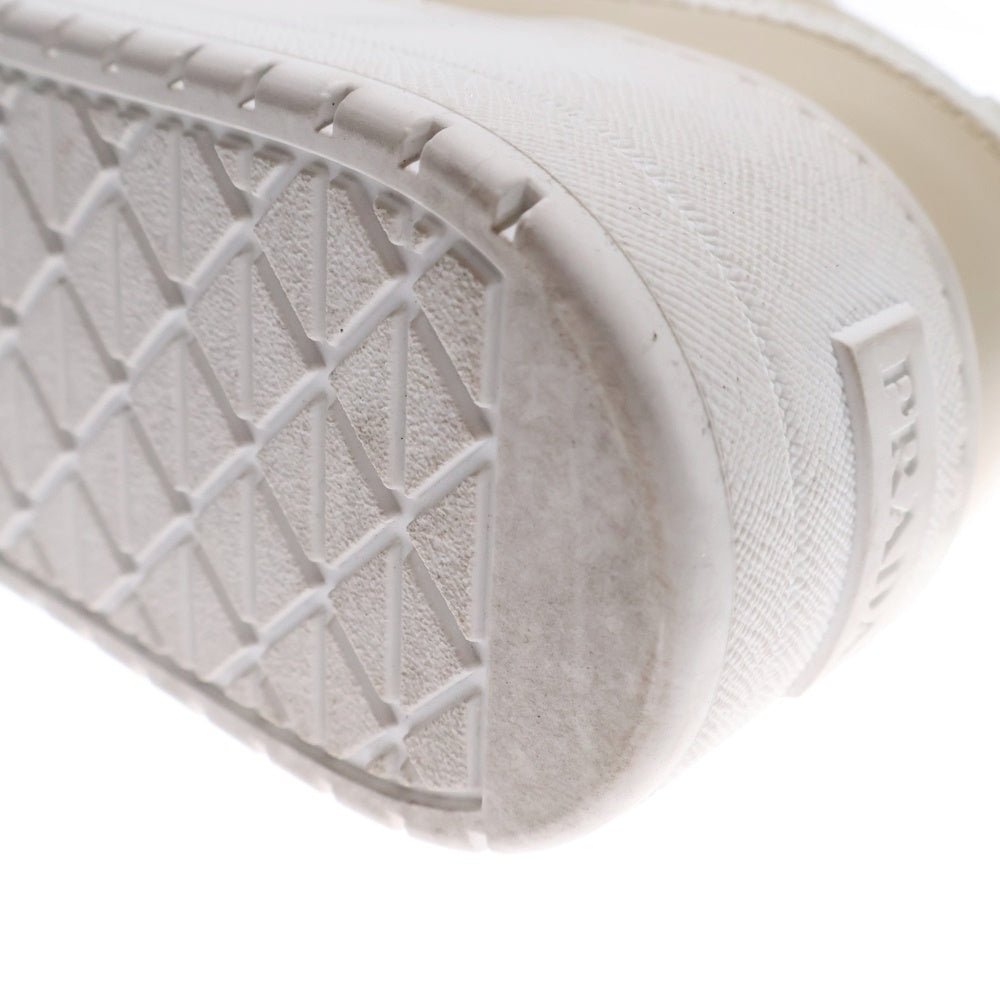 PRADA(プラダ) ダウンタウン ボールド レザー スニーカー ホワイト