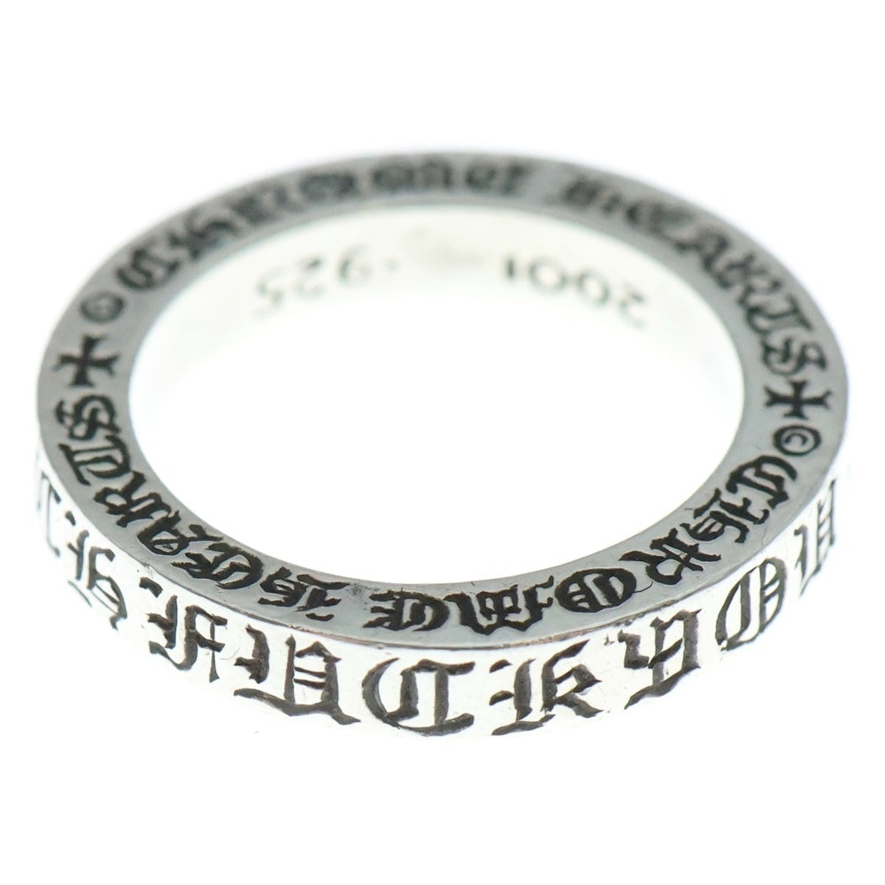 CHROME HEARTS(クロムハーツ) 3mm SPACER FUCKYOU 3mm スペーサー ファックユー リング シルバーBCA333 レディース