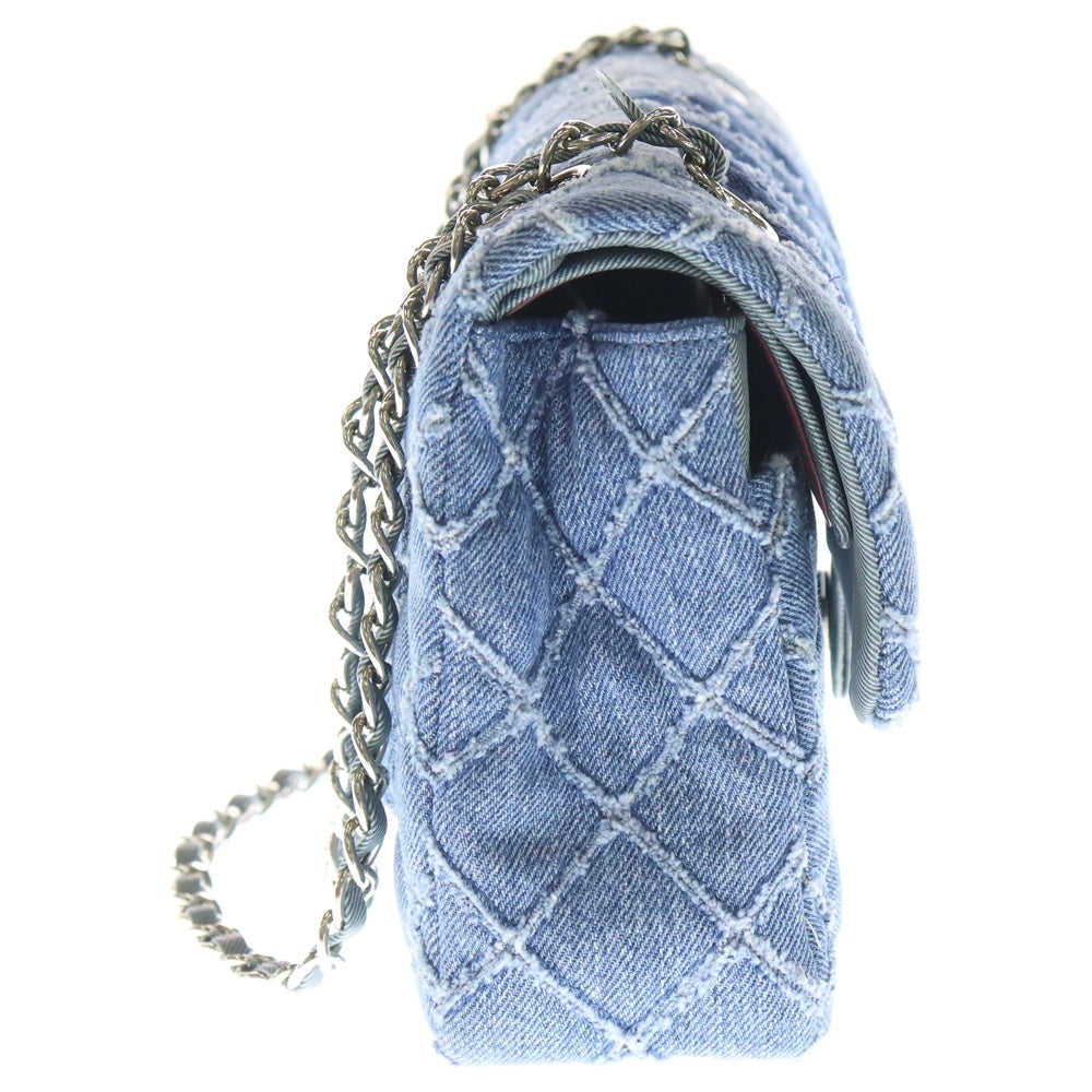 READY MADE(レディメイド) RHOMBUS CH BG ロンバスデニムショルダーバッグ インディゴ レディース