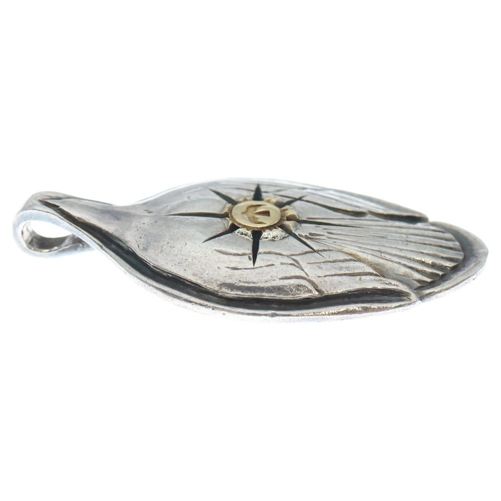 goro's(ゴローズ) K18付きスプーン ペンダントトップ シルバー/ゴールド