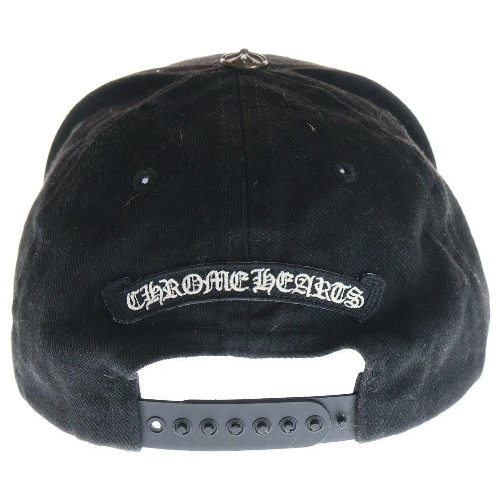 CHROME HEARTS(クロムハーツ) TRUCKER CAP ヴァインダガー刺繍 デニムトラッカーキャップ 帽子 ブラック