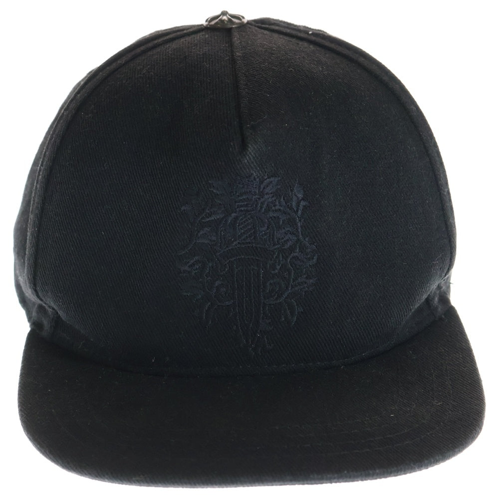 CHROME HEARTS(クロムハーツ) TRUCKER CAP ヴァインダガー刺繍 デニムトラッカーキャップ 帽子 ブラック
