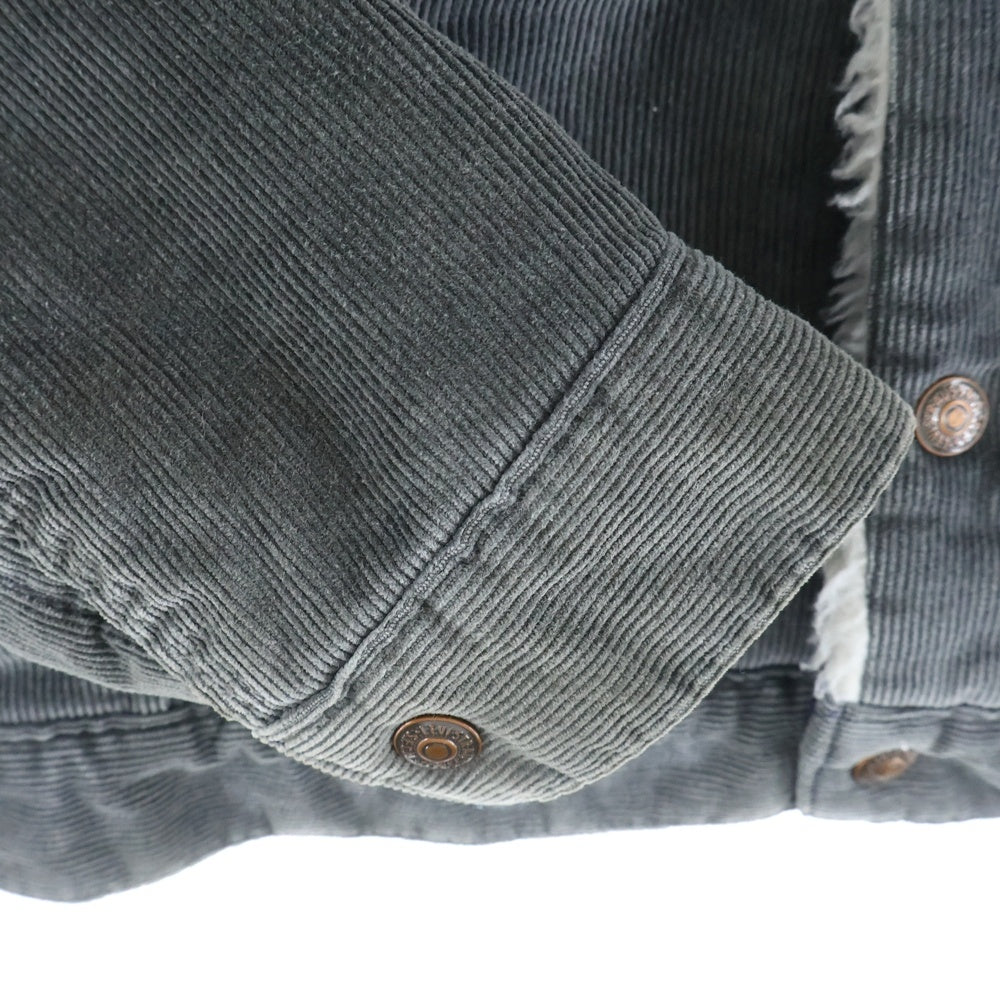 Levi's(リーバイス) 70605 ボアデニムジャケット ブラック