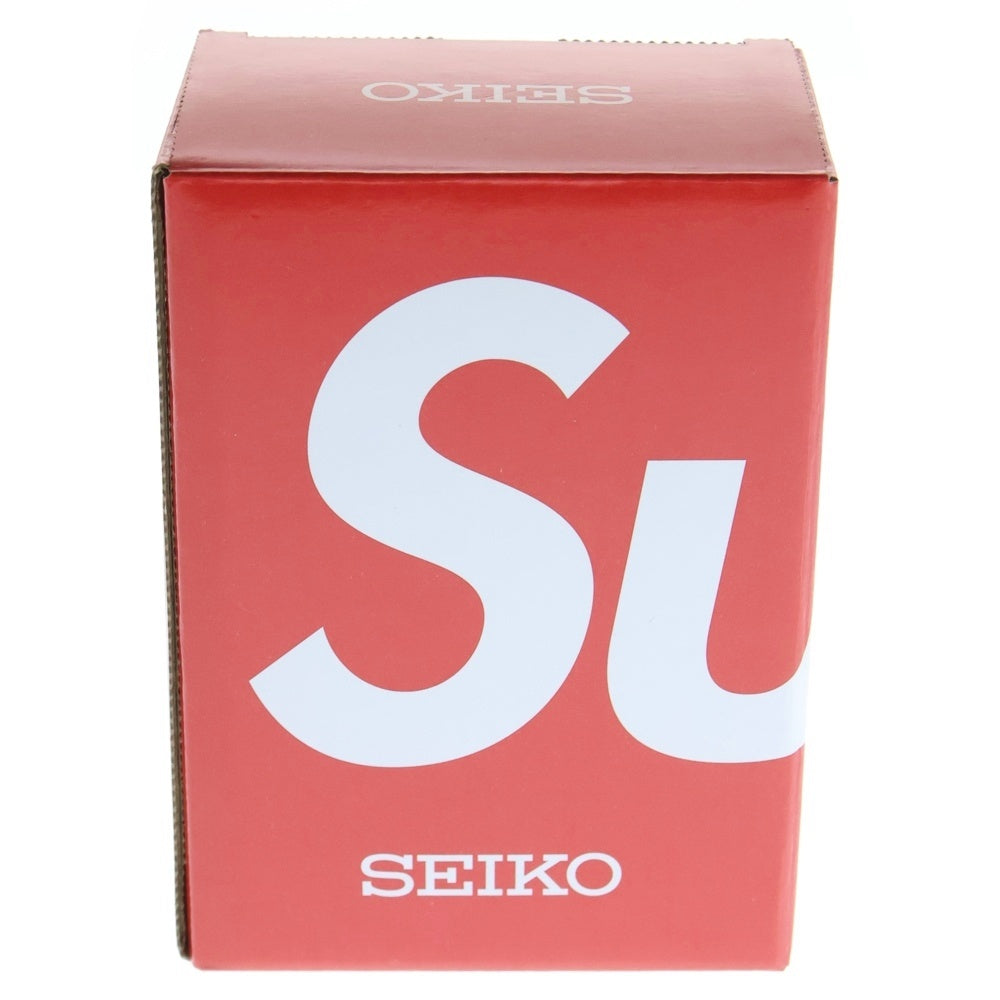 SUPREME(シュプリーム) 22AW ×SEIKO Alarm Clock セイコー ボックスロゴ 時計 ホワイト