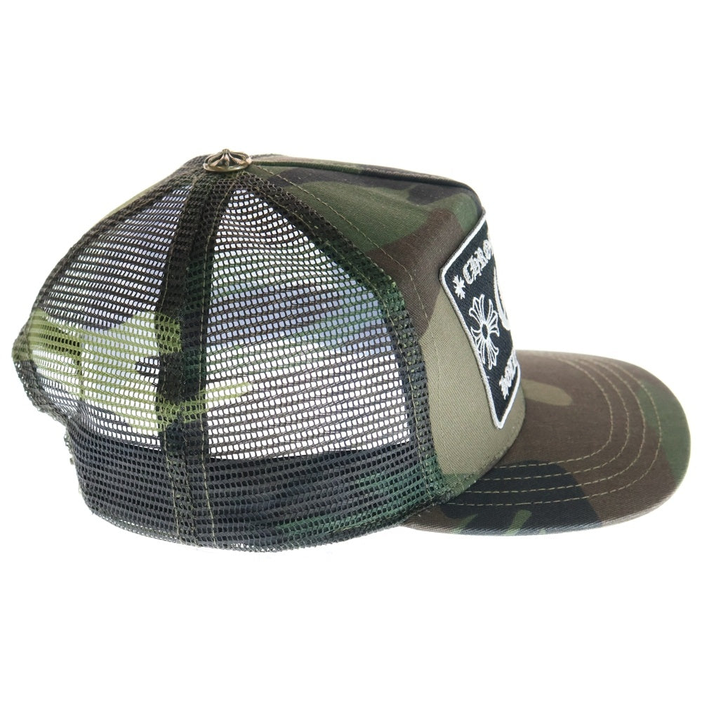 CHROME HEARTS(クロムハーツ) TRUCKER CAP カモフラージュ 迷彩トラッカーキャップ 帽子 カーキ