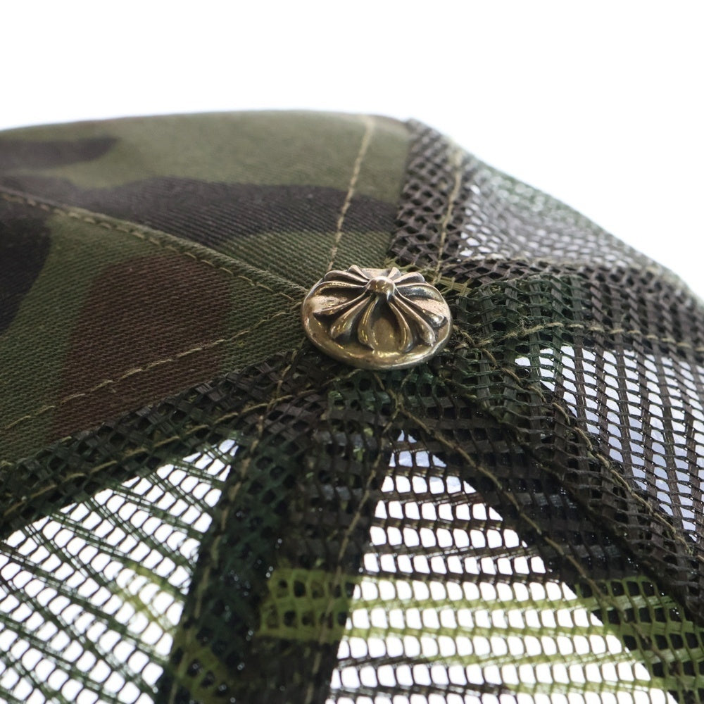 CHROME HEARTS(クロムハーツ) TRUCKER CAP カモフラージュ 迷彩トラッカーキャップ 帽子 カーキ