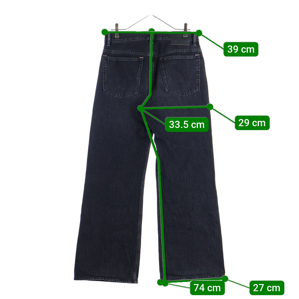 Acne Studios(アクネ ストゥディオズ) レギュラーフィットジーンズ デニムパンツ ブラック