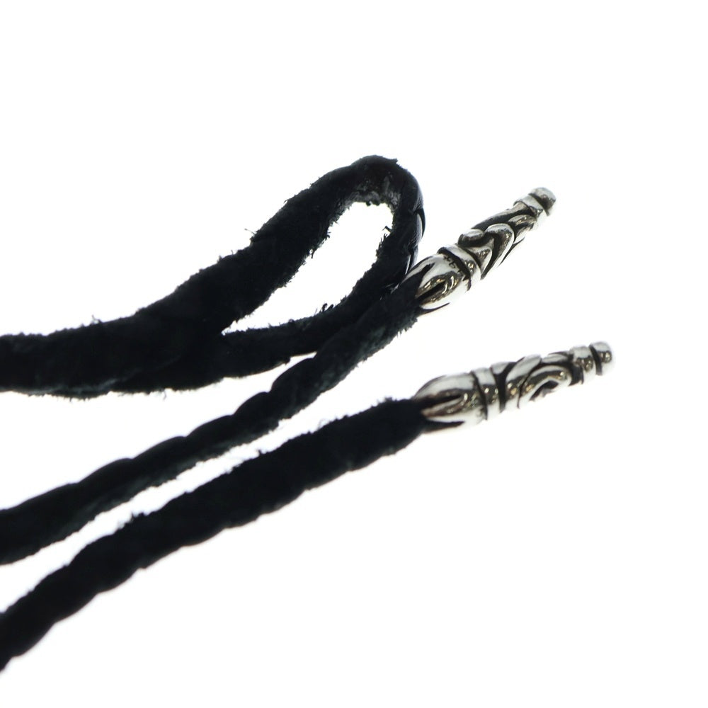 CHROME HEARTS(クロムハーツ) LEATHER BRAID スクロールレザーブレード