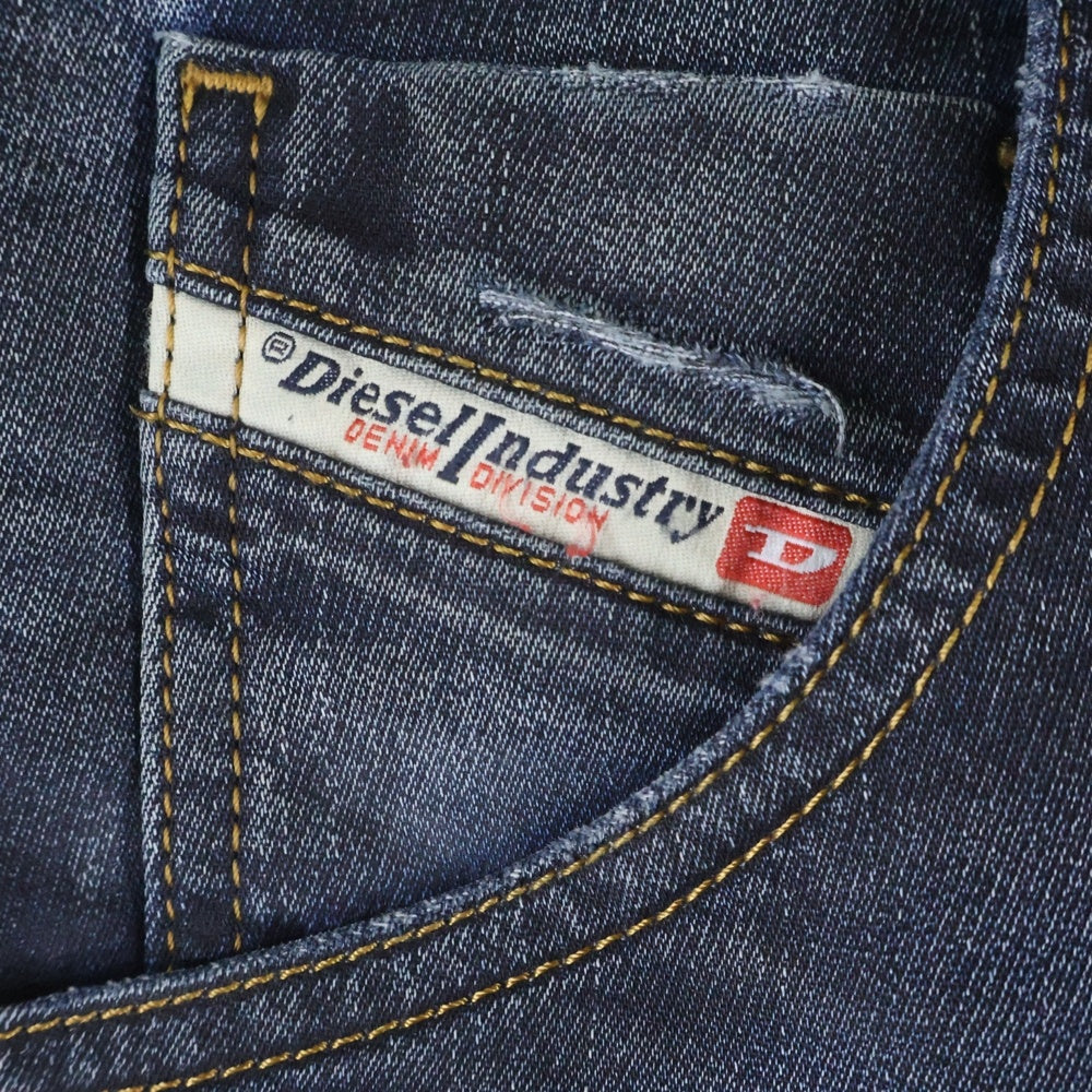 DIESEL(ディーゼル) ストレッチ スキニー デニムパンツ インディゴ
