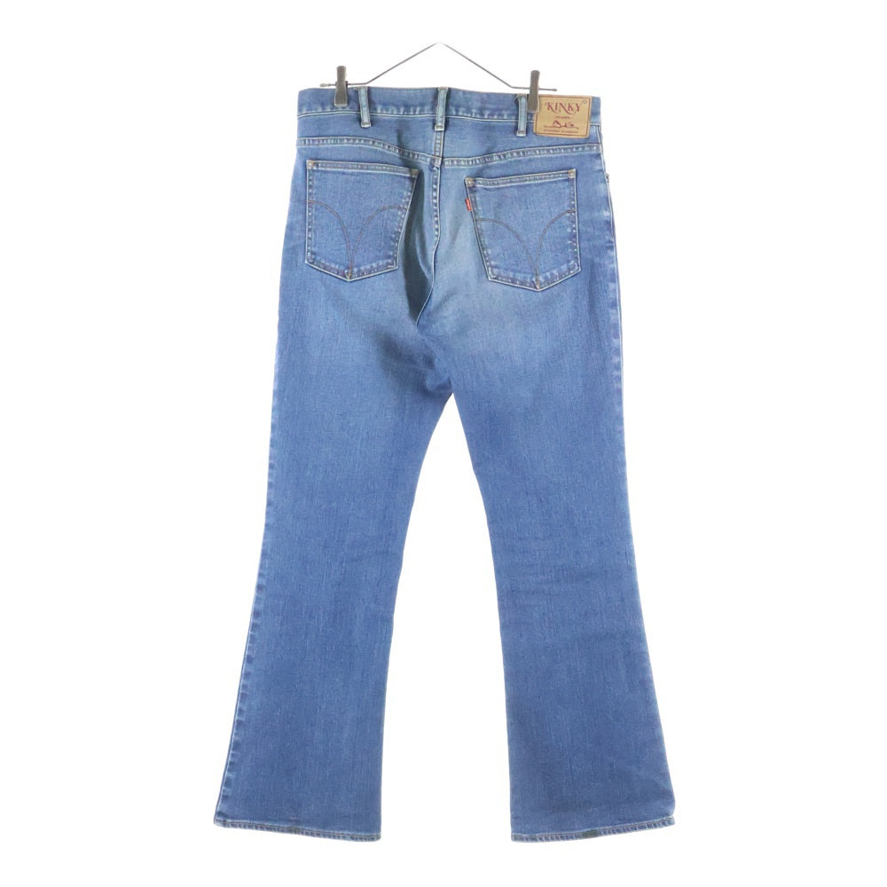 HYSTERIC GLAMOUR(ヒステリックグラマー) ブーツカットデニムパンツ インディゴ 02203AP03