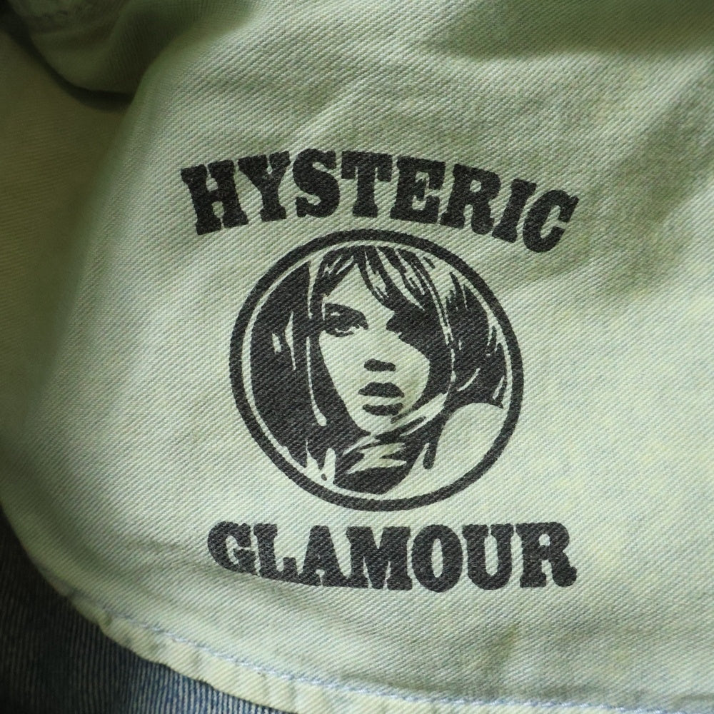 HYSTERIC GLAMOUR(ヒステリックグラマー) ブーツカットデニムパンツ インディゴ 02203AP03