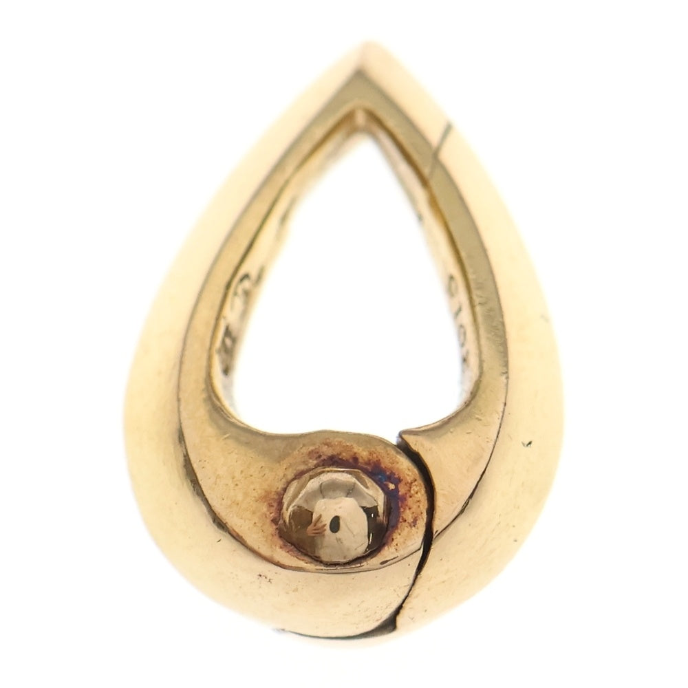 CHROME HEARTS(クロムハーツ) 22K PLAIN BALE プレーンベイル ネックレストップ ゴールド