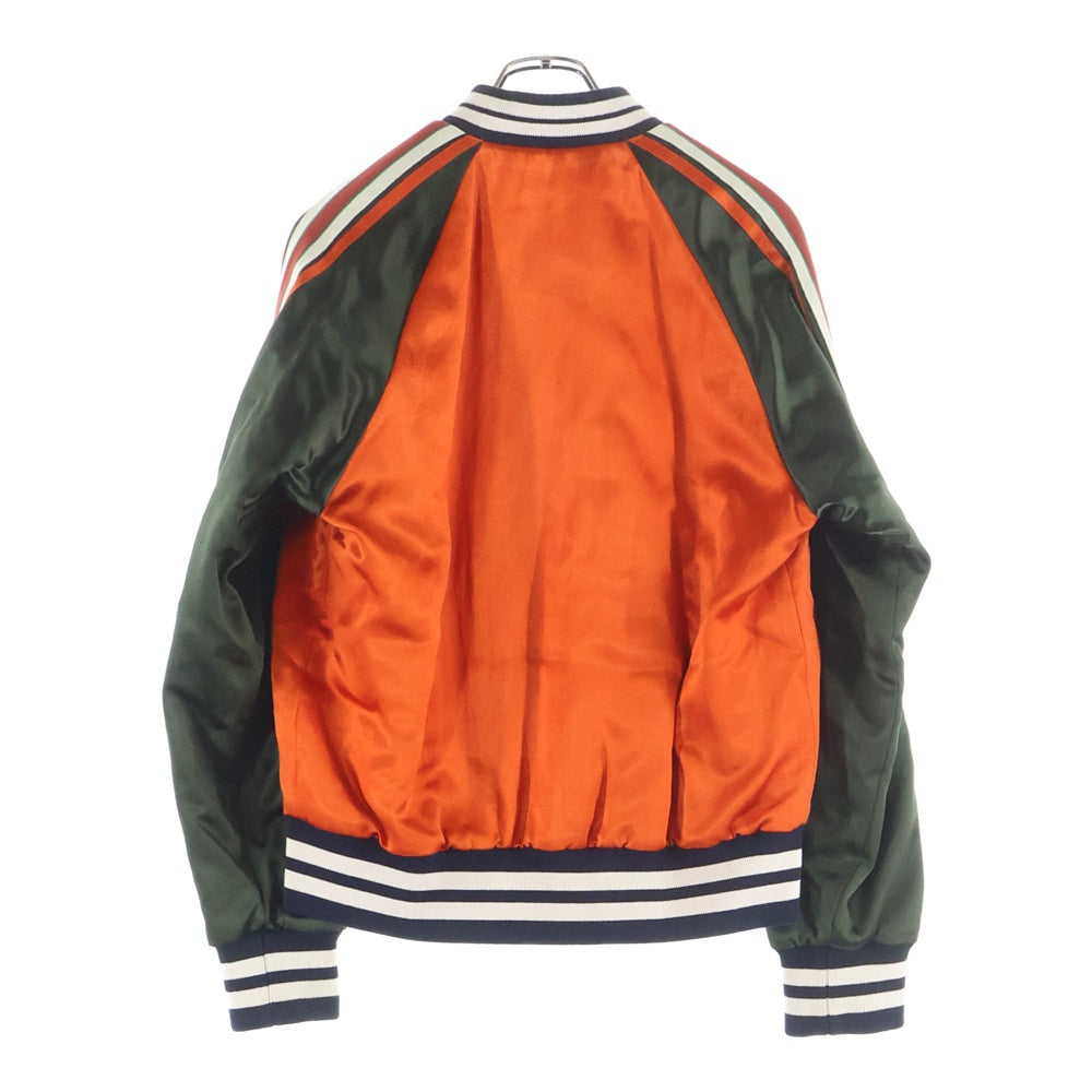GUCCI(グッチ) 18SS Arm Side Logo Reversible Jacket サテン