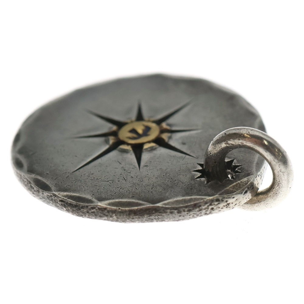 goro's(ゴローズ) たたきメタル中 ペンダントトップ シルバー/ゴールド