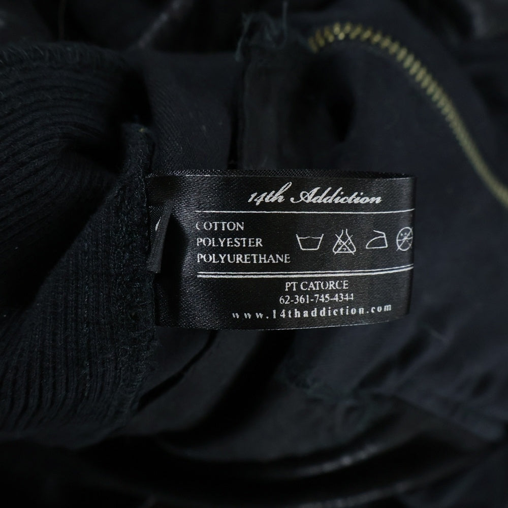 14th Addiction(フォーティースアディクション) TRANSFORMER JACKET トランスフォーマー ジャケット ブラック