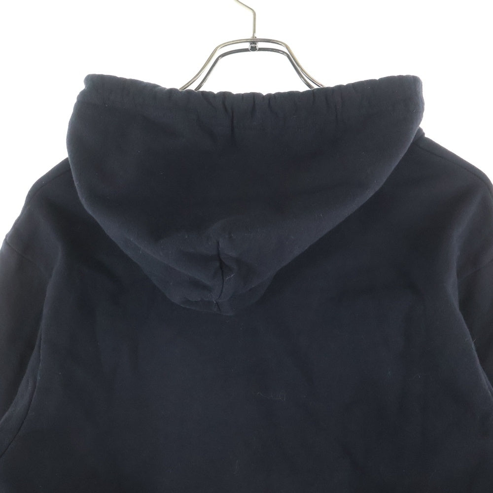 CHROME HEARTS(クロムハーツ) SWTSHRT PLVR ファイヤーパターン プルオーバースウェットパーカー フーディ ブラック
