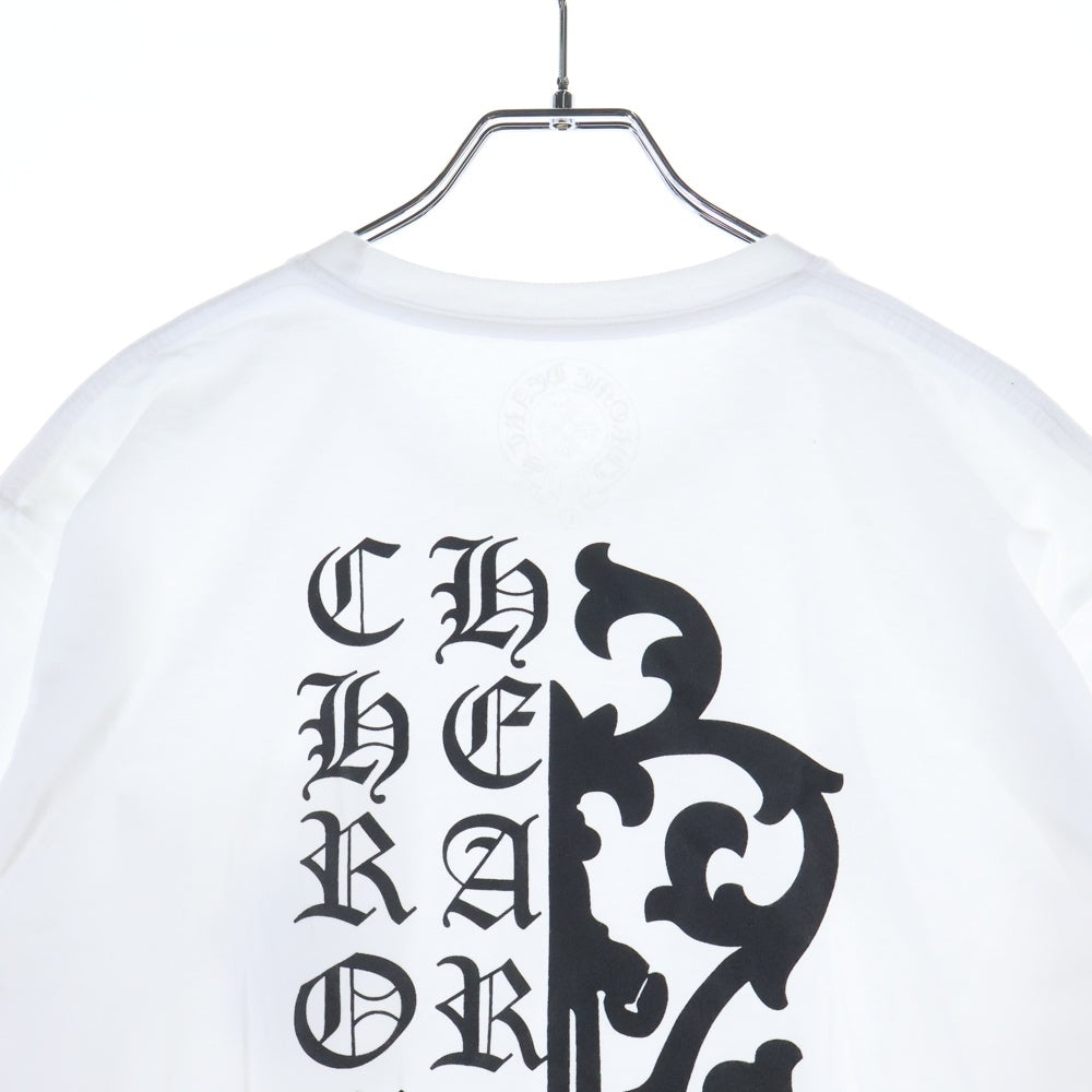 CHROME HEARTS(クロムハーツ) Vine Dagger ヴァインダガープリント 半袖Tシャツ カットソー ホワイト