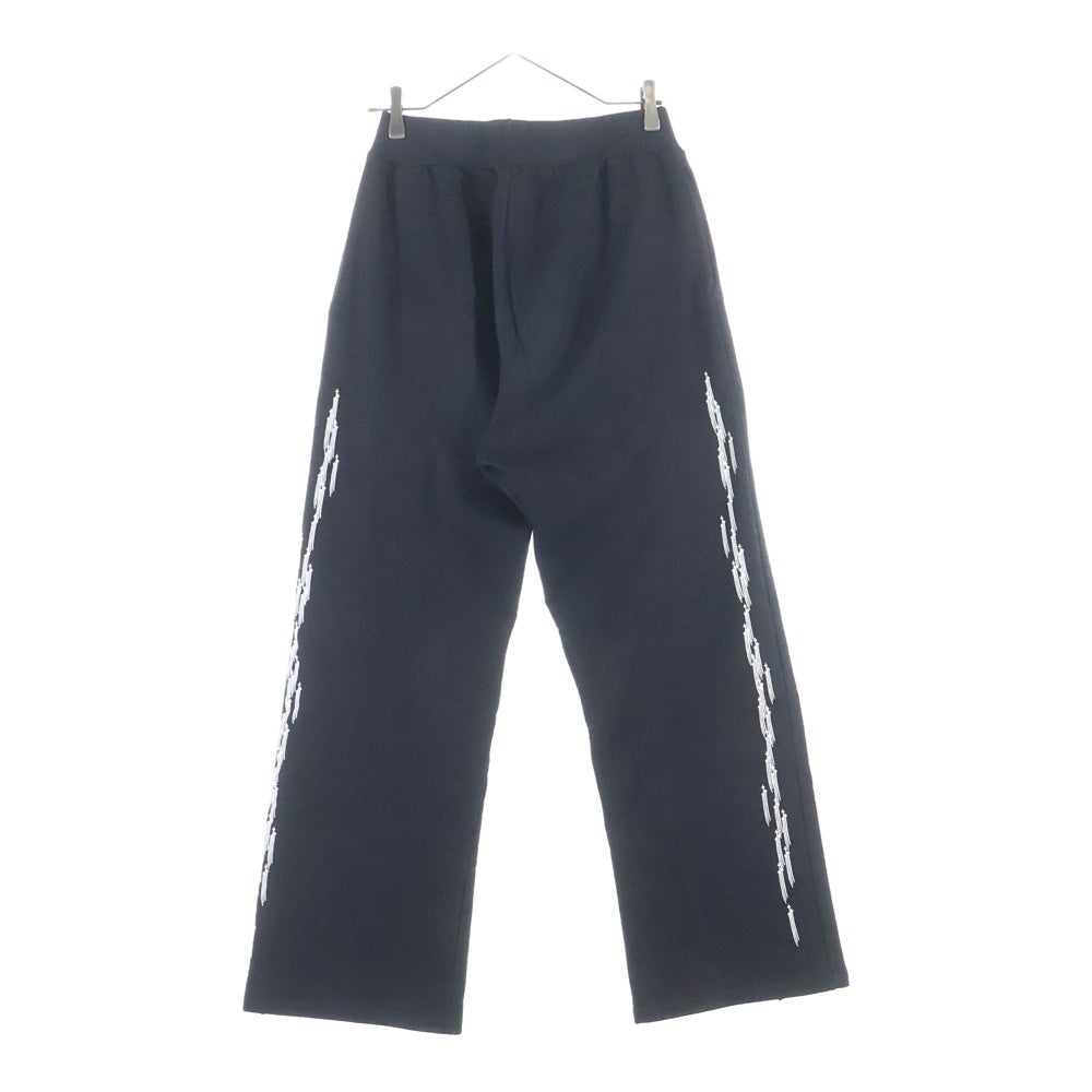 CHROME HEARTS(クロムハーツ) SWEAT PANTS RS3 RS3クロスプリント スウェットパンツ ブラック