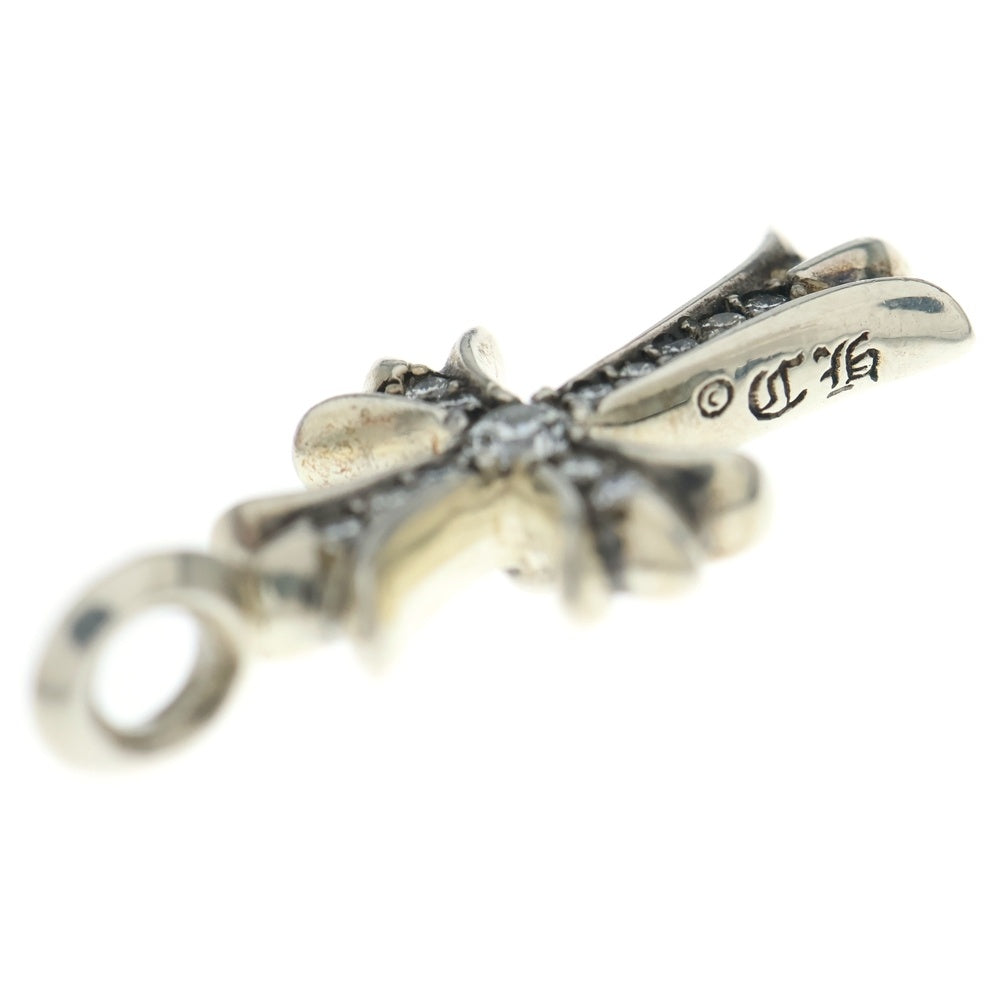 CHROME HEARTS(クロムハーツ) TNY CRSF P/DIA タイニーファットクロス PAVEダイヤ ペンダントトップ シルバー BCA323
