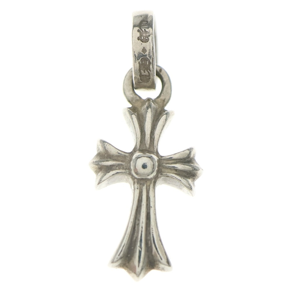 CHROME HEARTS(クロムハーツ) CRS BBYFAT P DMND ベイビーファットクロス PAVEダイヤ ペンダントトップ シルバーBCA234