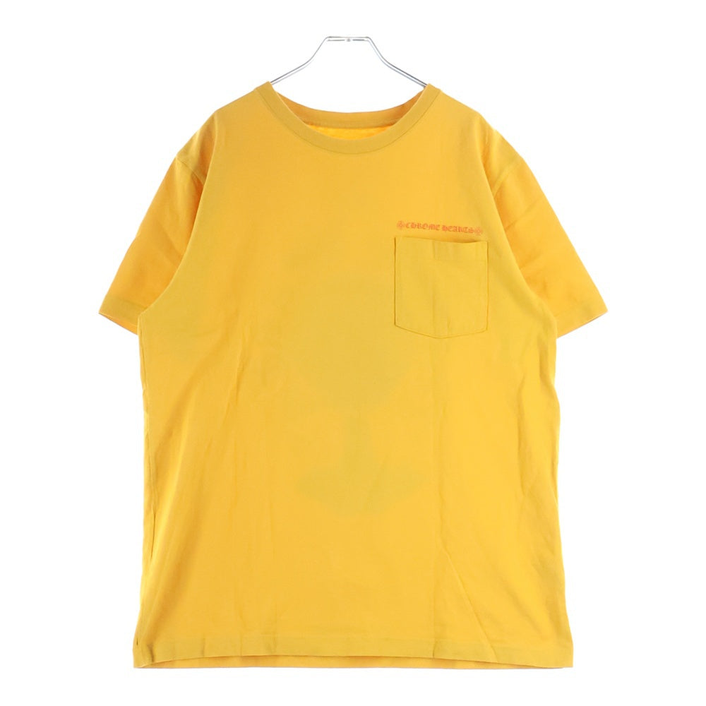 CHROME HEARTS(クロムハーツ) MATTY BOY PPO mustard Tee Call Me マッティボーイ マスタード プリント 半袖Tシャツ カットソー イエロー