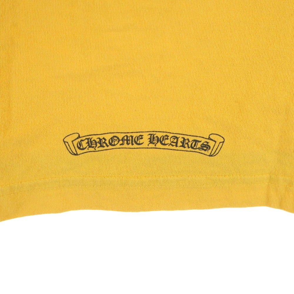 CHROME HEARTS(クロムハーツ) MATTY BOY PPO mustard Tee Call Me マッティボーイ マスタード プリント 半袖Tシャツ カットソー イエロー