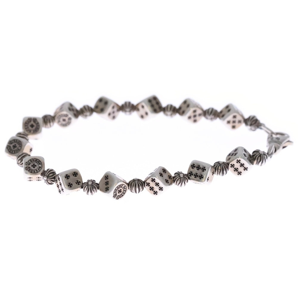 CHROME HEARTS(クロムハーツ) Dice Bead ダイスビーズ ダイスビーズ ブレスレット シルバー
