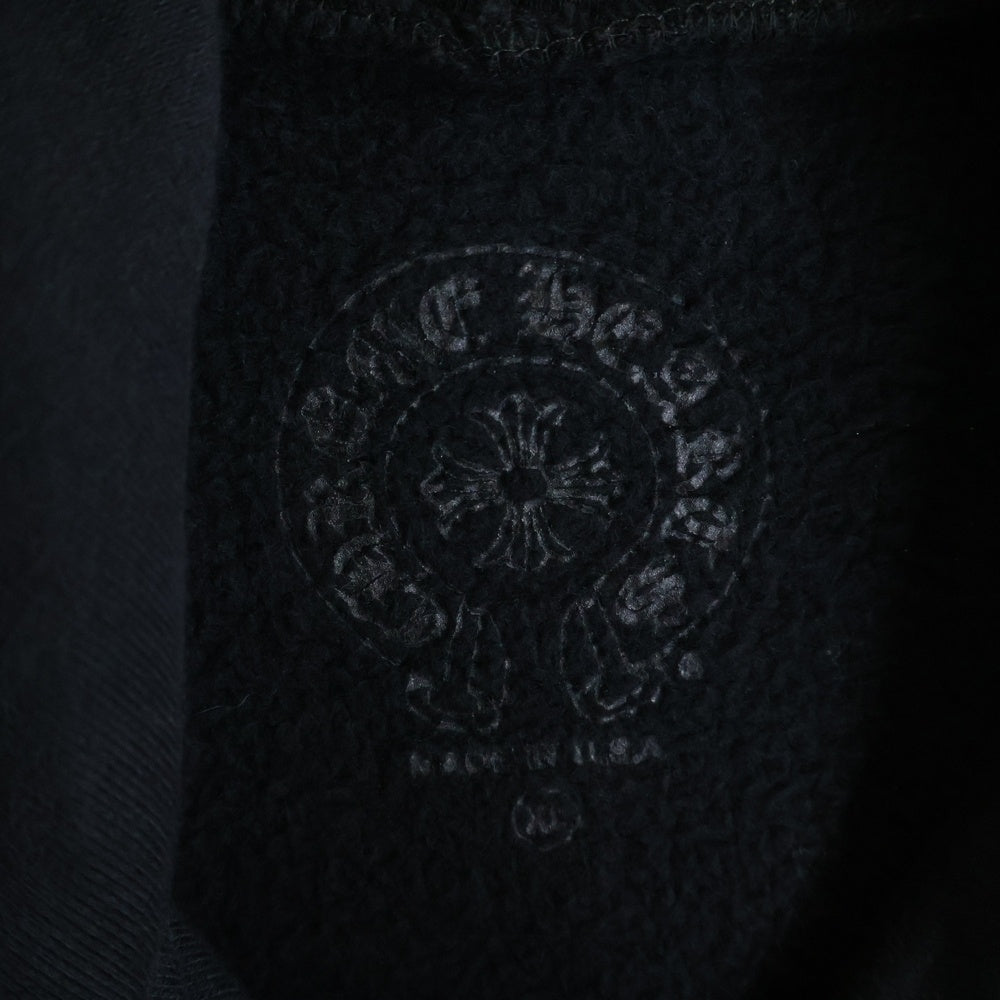 CHROME HEARTS(クロムハーツ) SWTSHRT PLVR LTD プルオーバーパーカー ラスベガス限定ホースシュープリントパーカー ブラック