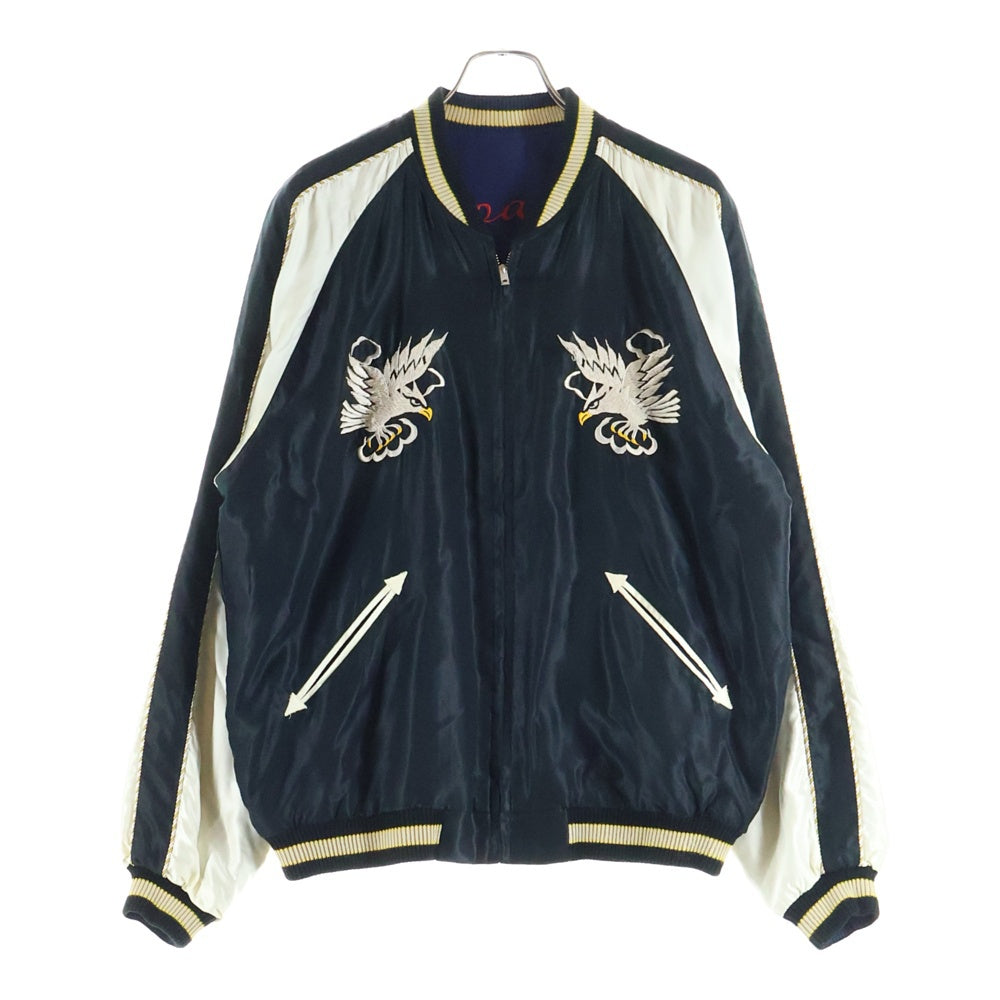 TAILOR TOYO(テーラー東洋) リバーシブルスーベニアジャケット スカジャン ブラック/ネイビー TT14650