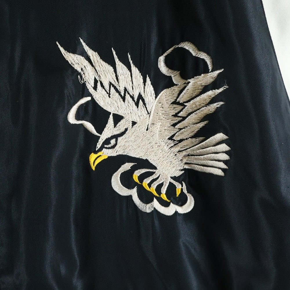 TAILOR TOYO(テーラー東洋) リバーシブルスーベニアジャケット スカジャン ブラック/ネイビー TT14650