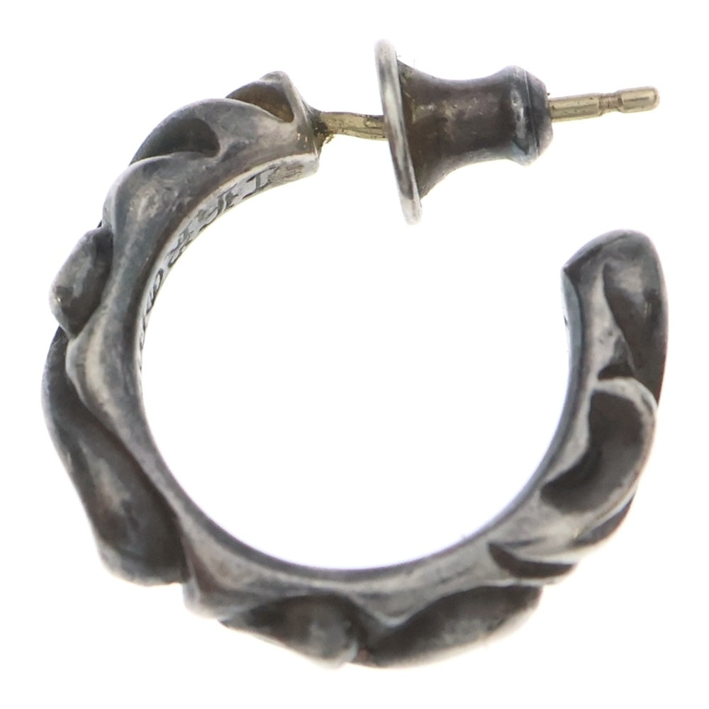 CHROME HEARTS(クロムハーツ) HOOP SCROOL スクロール フープピアス シルバー BCA102