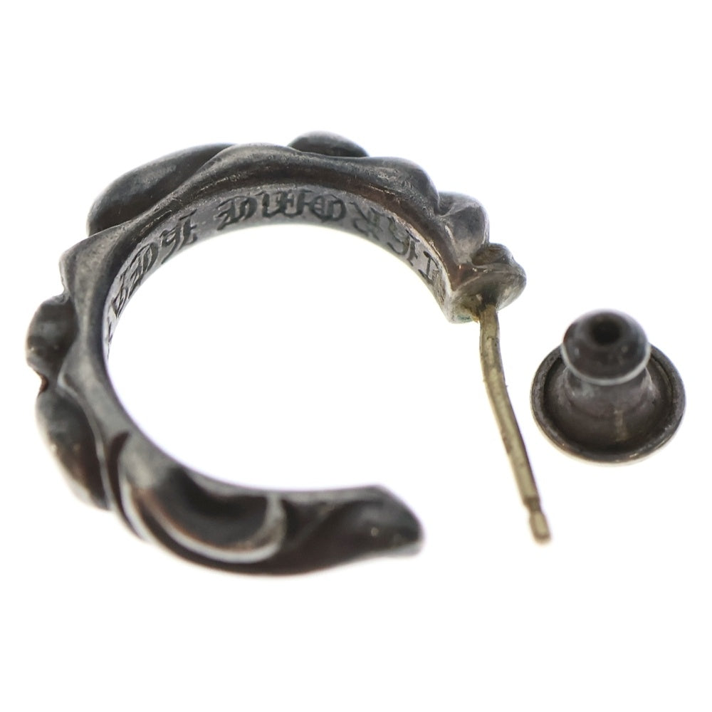 CHROME HEARTS(クロムハーツ) HOOP SCROOL スクロール フープピアス シルバー BCA102
