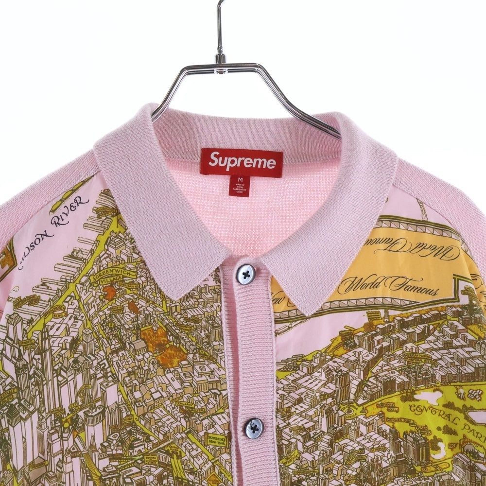 SUPREME(シュプリーム) 2023FW シルクマップカーディガン