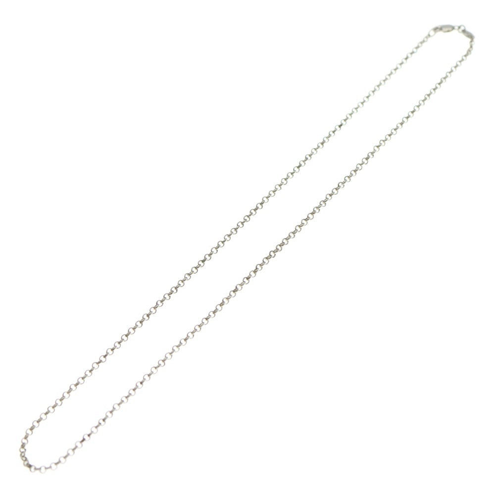 CHROME HEARTS(クロムハーツ) NECKCHAIN R18 ロールチェーンネックレス 18inch シルバー BCA083