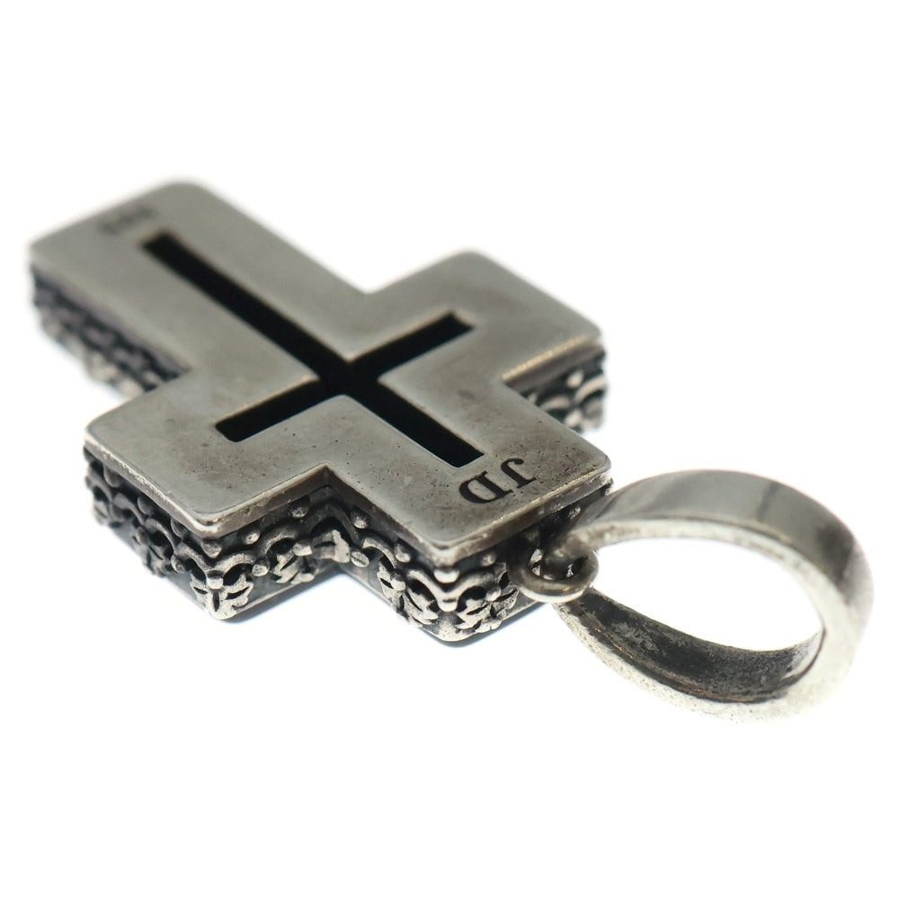 Justin Davis(ジャスティンデイヴィス) GOD CROSS ゴッドクロス ペンダントトップ シルバー/ブラック