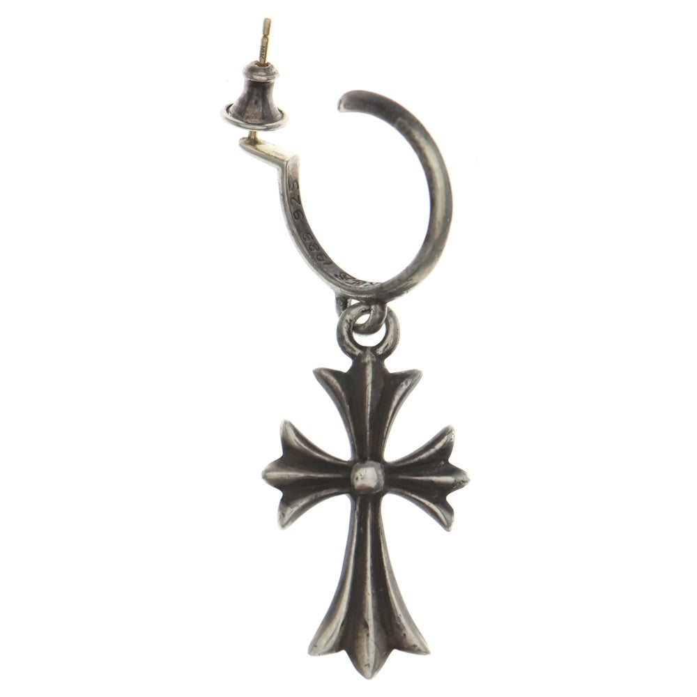 CHROME HEARTS(クロムハーツ) TINY CH CROSS タイニーCHクロス フープピアス シルバー BCA115