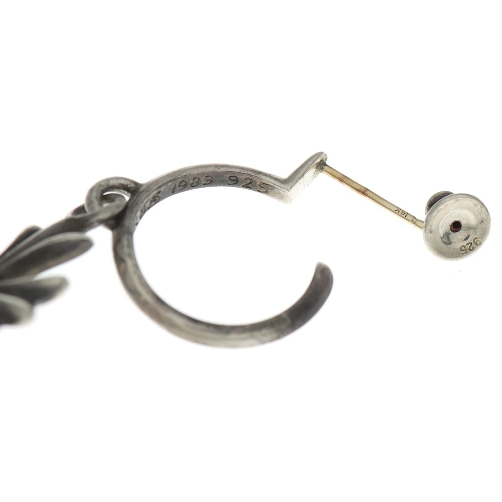 CHROME HEARTS(クロムハーツ) TINY CH CROSS タイニーCHクロス フープピアス シルバー BCA115