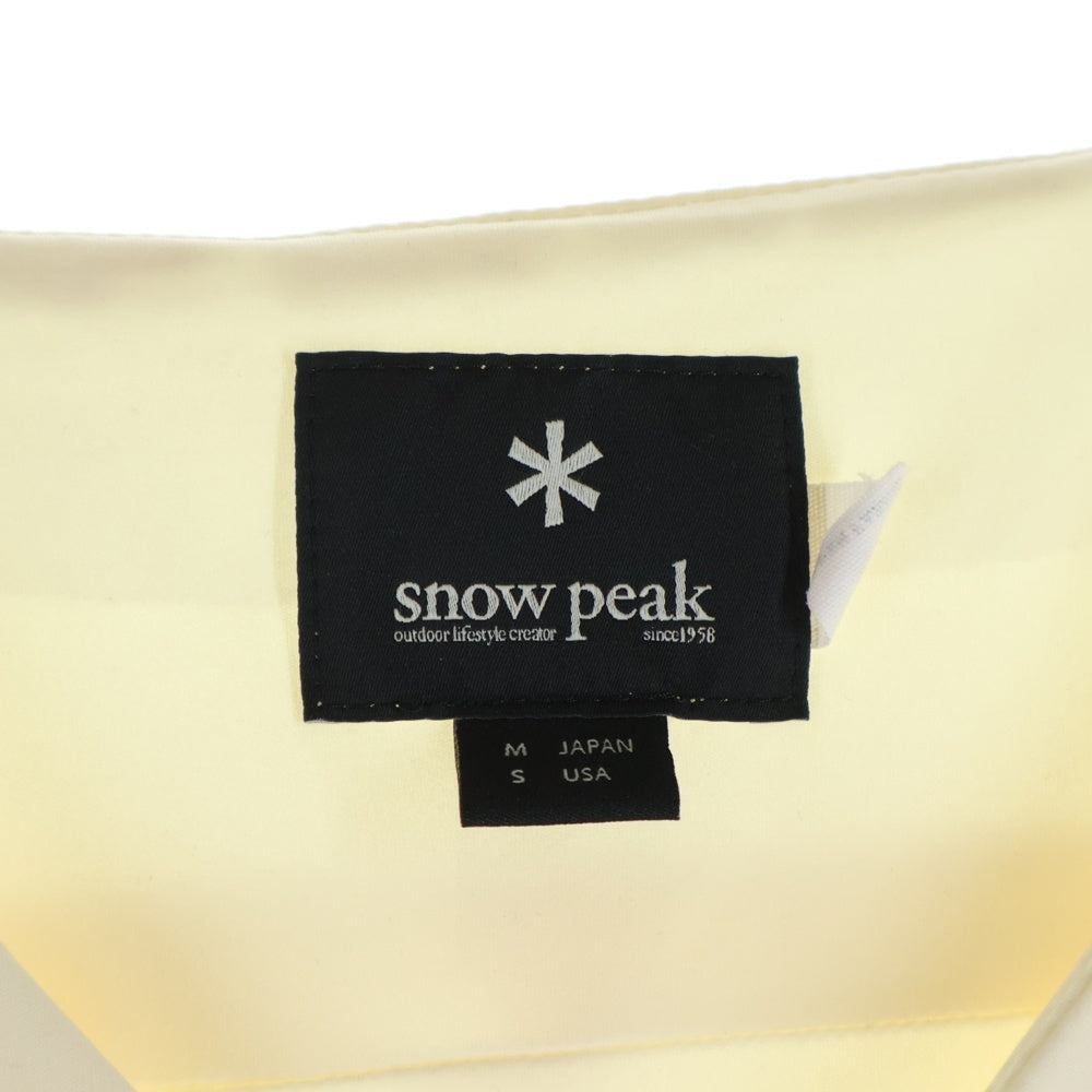 snow peak(スノーピーク) Flexible Insulated Cardigan フレキシブルインサレーション カーディガン アイボリー SW-18AU010
