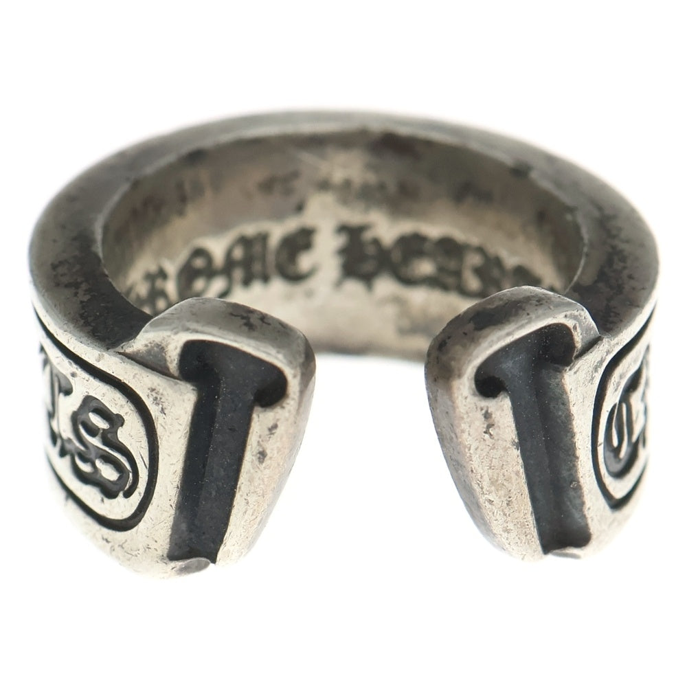 CHROME HEARTS(クロムハーツ) LG SCROLL LABEL ラージスクロールラベル リング シルバーBCA383