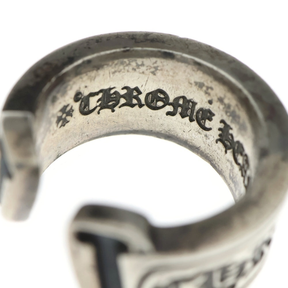 CHROME HEARTS(クロムハーツ) LG SCROLL LABEL ラージスクロールラベル リング シルバーBCA383