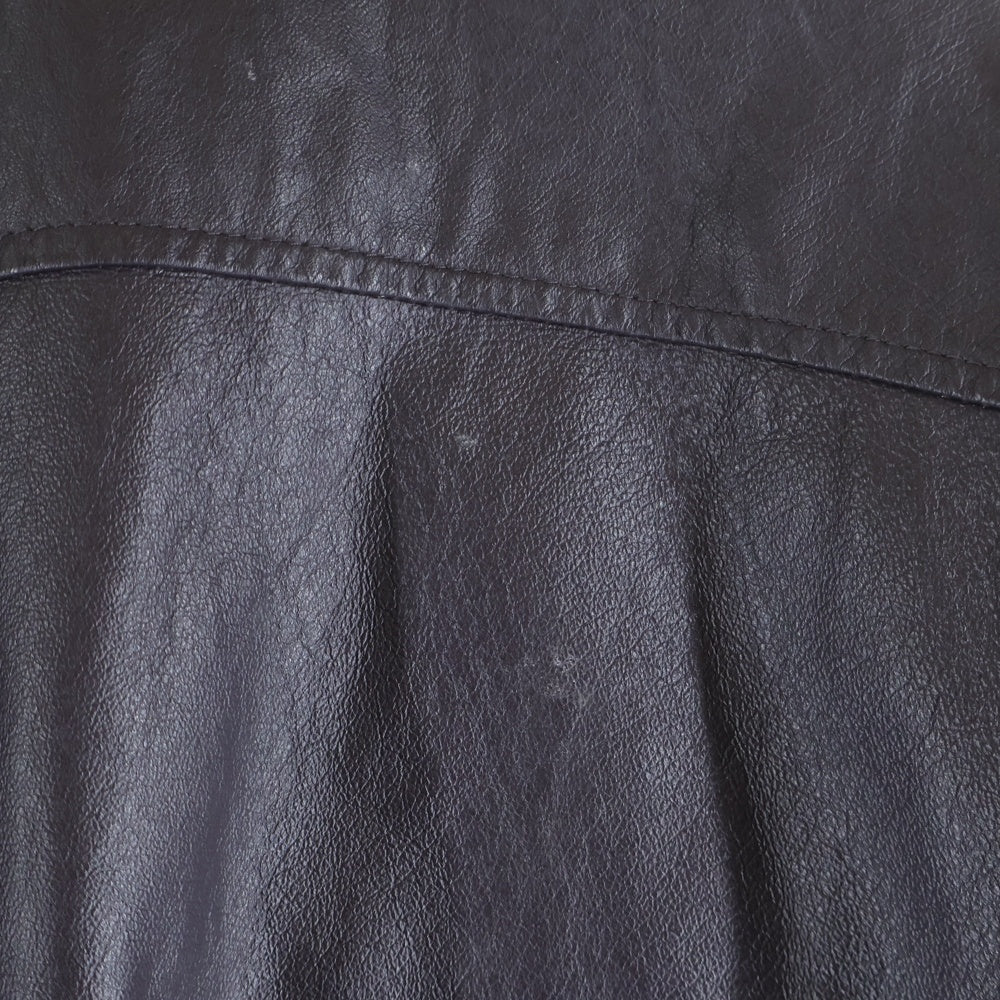 HYSTERIC GLAMOUR(ヒステリックグラマー) HG ピッグ レザージャケット ブルゾン ブラウン 4LB-1562