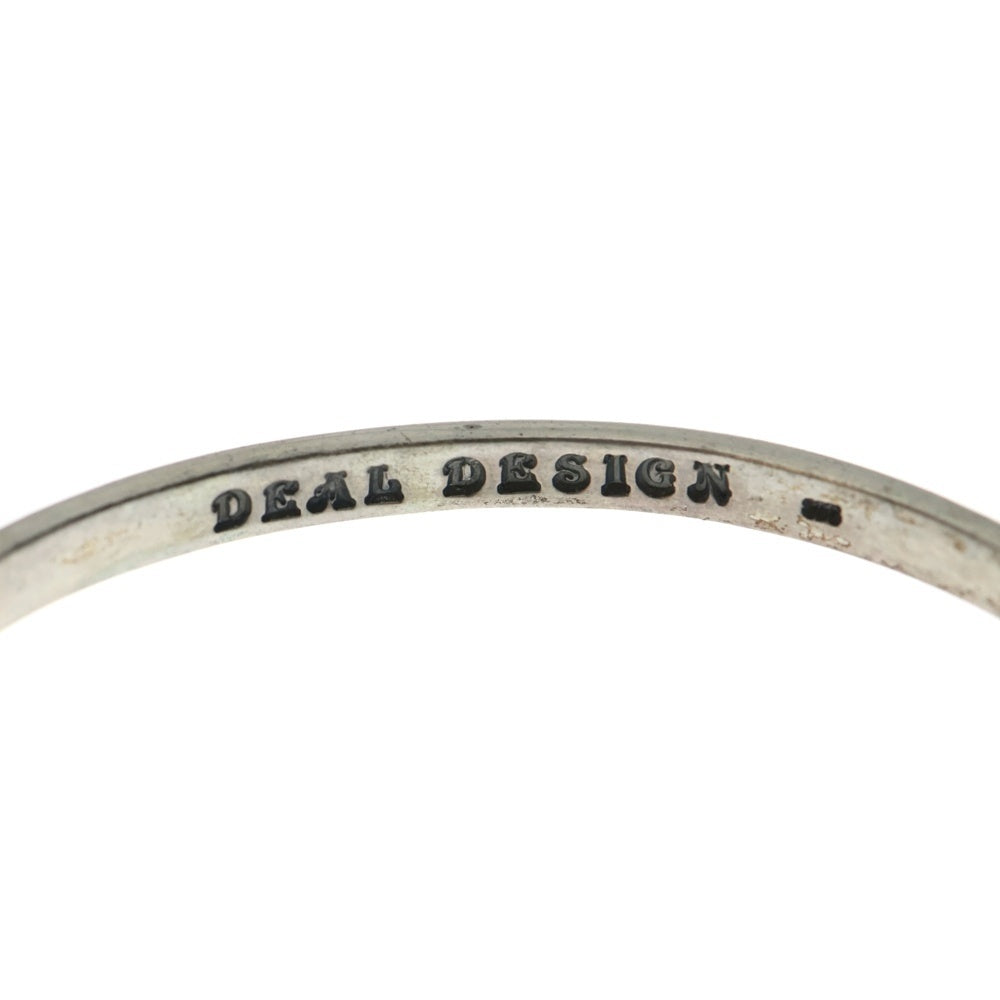 DEAL DESIGN(ディールデザイン) インレイバングル シルバー