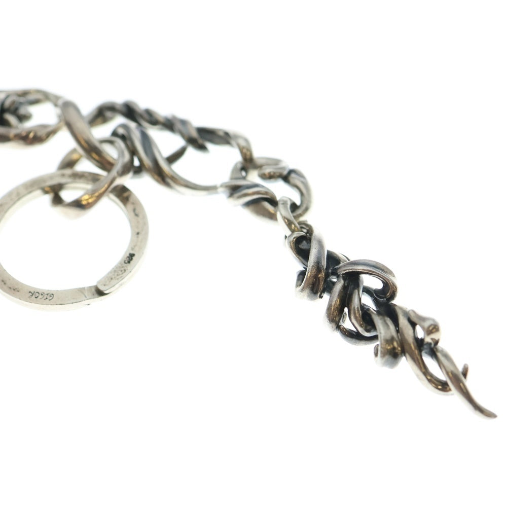 GIGOR(ジゴロウ) ルビー キーチェーン シルバー