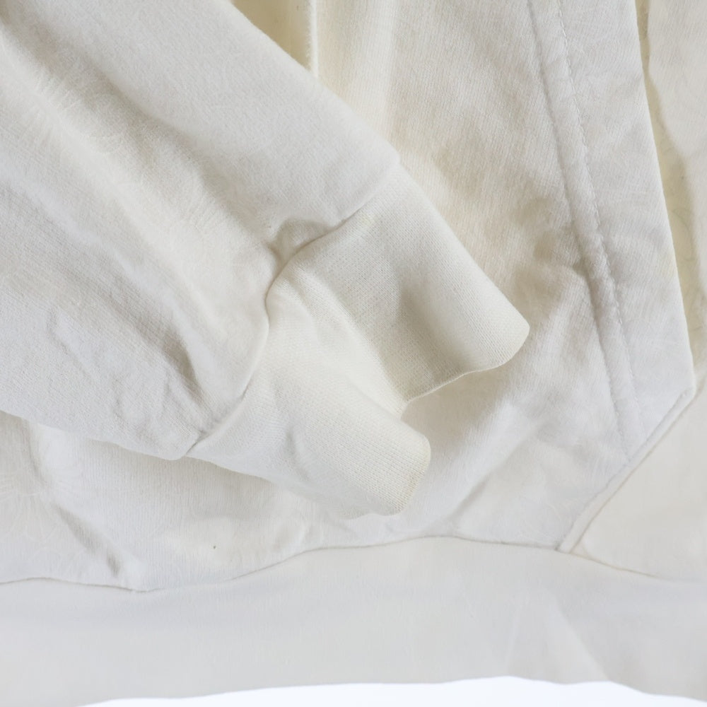 CHROME HEARTS(クロムハーツ) SWTSHRT PLVR CHプラス総柄プルオーバーパーカー ホワイト