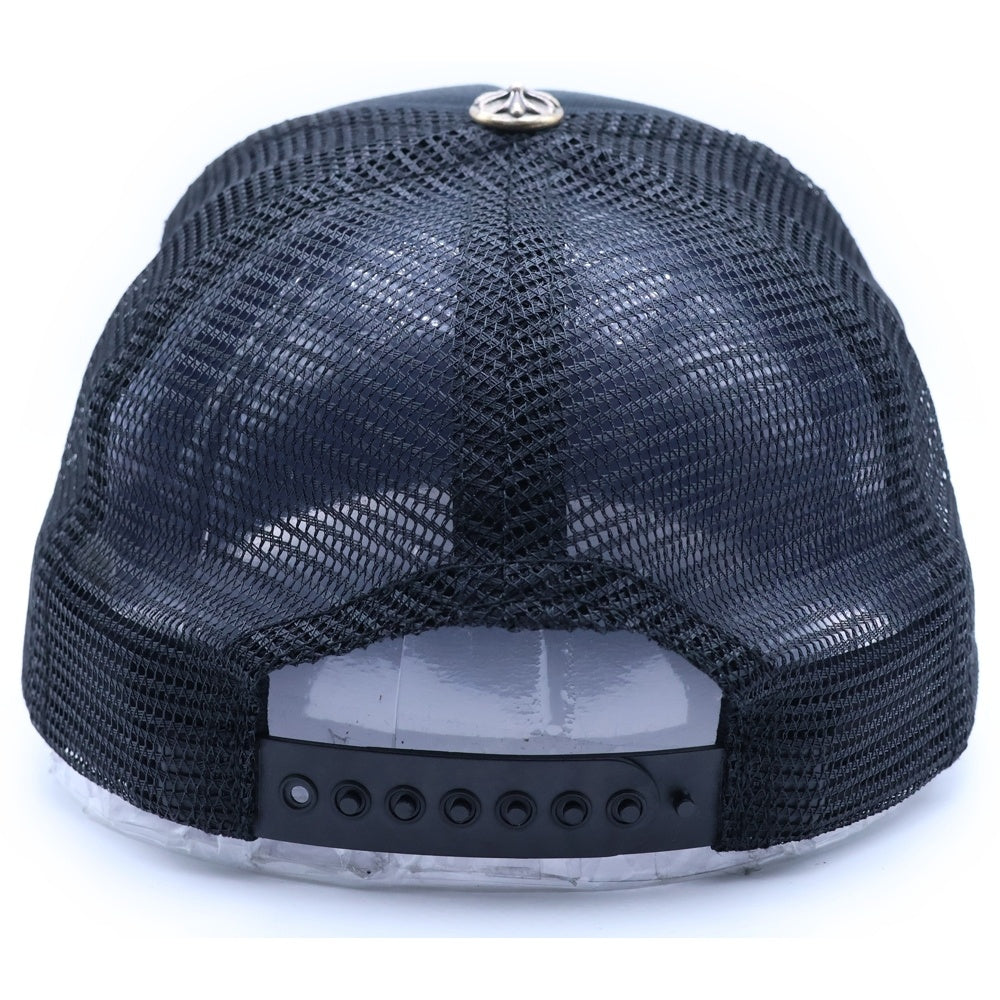 CHROME HEARTS(クロムハーツ) TRUCKER CAP CHパッチメッシュトラッカーキャップ クロスボール付 帽子 ブラック
