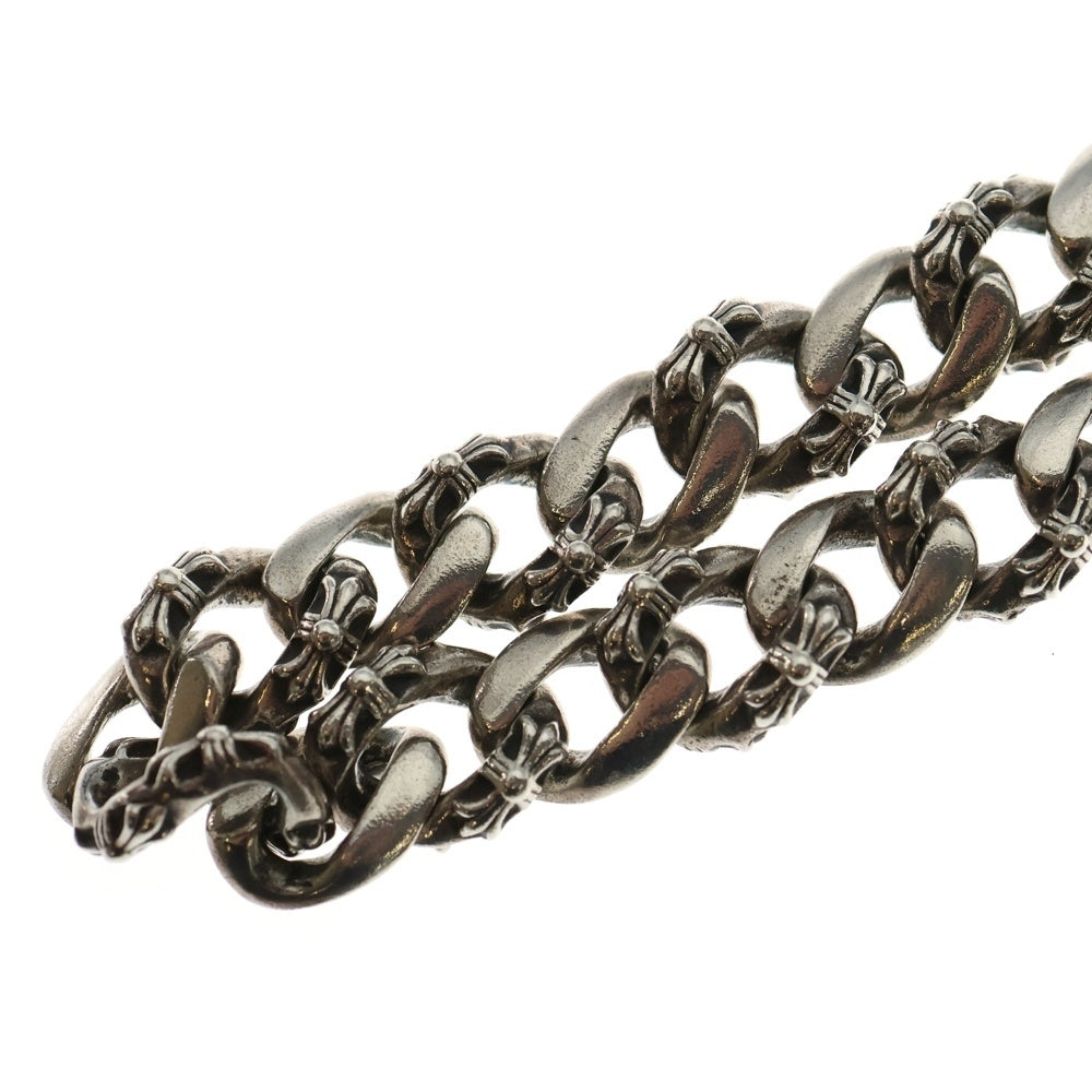 CHROME HEARTS(クロムハーツ) FANCY LONG-T/2クリップロングファンシー ウォレットチェーン シルバー BCA075