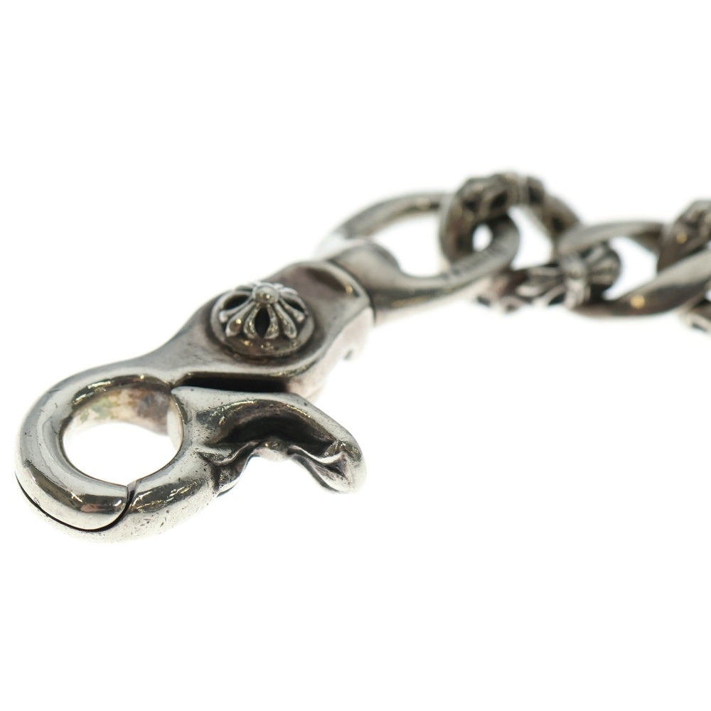 CHROME HEARTS(クロムハーツ) FANCY LONG-T/2クリップロングファンシー ウォレットチェーン シルバー BCA075