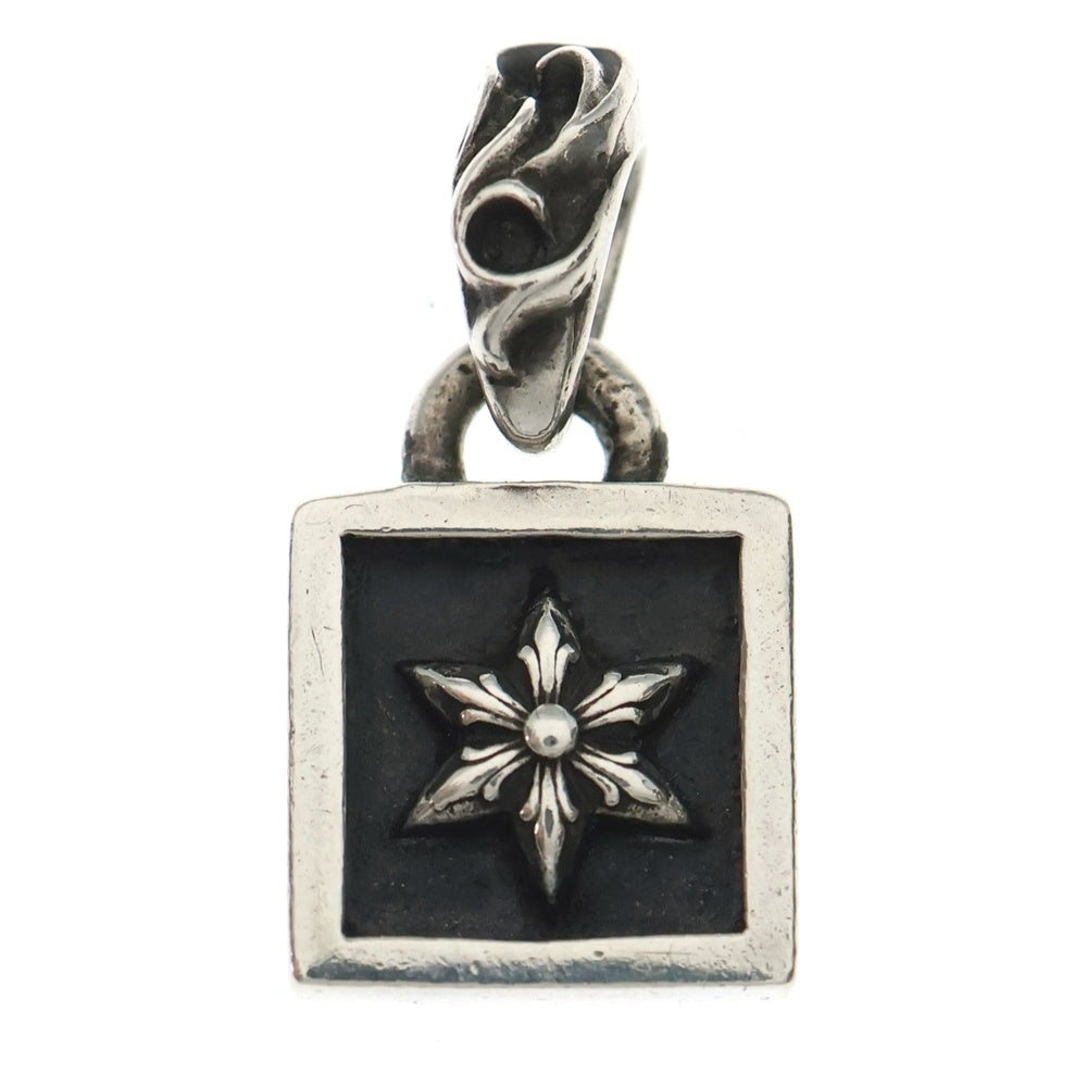 CHROME HEARTS(クロムハーツ) FRAMED STAR フレームドスター チャーム ペンダントトップ シルバー